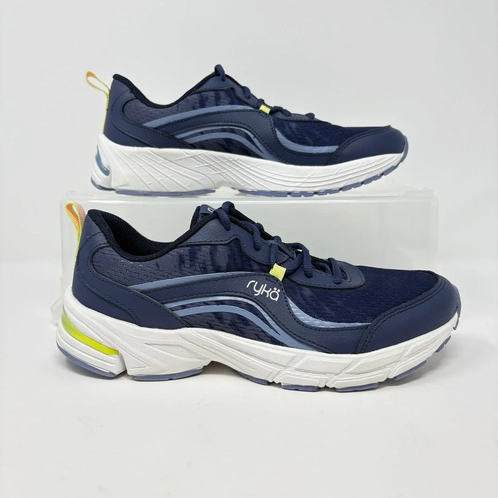 Ryka Imagine Women's 7M‎ Navy Blue Athletic Running Shoes Memory Foam